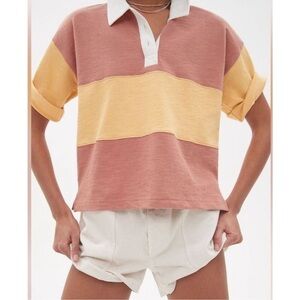 Madewell Striped Polo Shirt